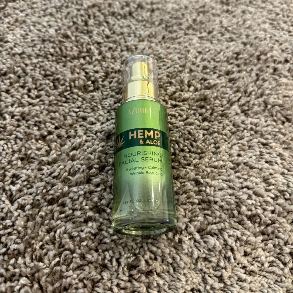 AZURE hemp & aloe nourishing facial serum